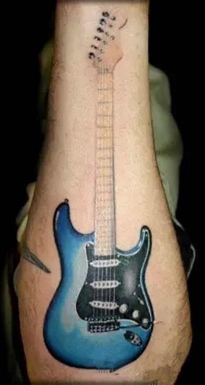 Music Instrument tattoos | tattoos by category